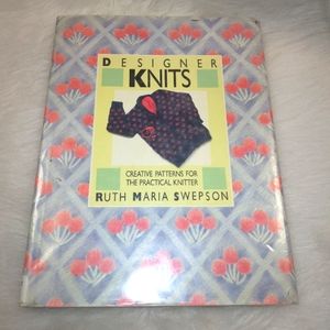 BOOK Designer Knits Creative Patterns for Practical Knitter Ruth Maria S…